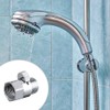 Shower Head Shut-Off Valve G1/2 Brass Shower Head Hose Adapter
