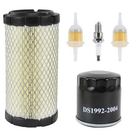 Mixopoly Golf Cart Tune Up Kit AM1220301 for Club Car Precedent 2004-up Gas with FE290 FE350 Kawasaki Motor, Air Oil Fuel Filter and Spark Plug Engine Maintenance Kit
