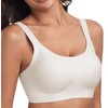 Padded Bras for Women Back Fat Smoothing Full Coverage No