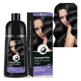 Kaisasa Hair Dye Shampoo Tinte Para Canas Con Aceite De Coco                                                                                          