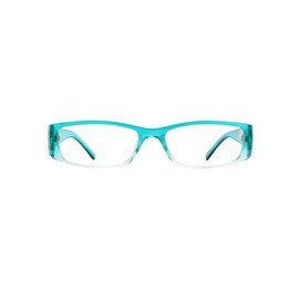 EYEBOGO Kaylee Stylish Reading Glasses for Women - Women's Reading Glasses with Timeless Design - (Aqua, 0.50)