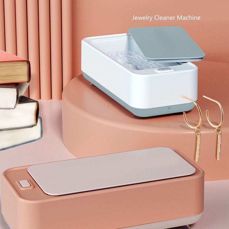 Jewelry Cleansing Machine High Frequency Vibration Remove Dirts Eyeglasses Mouth