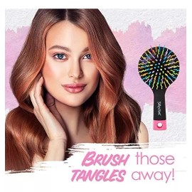 Punky Colour Cepillo De Pelo Punky Y Desenredante De Cabello Con Espejo,