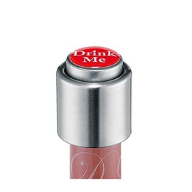 Cilio 205305 Stop Drink Me – Stainless Steel – 4 x 4.5 x 9 cm