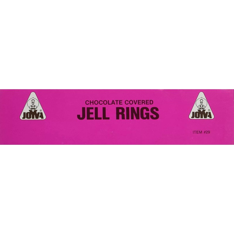 Joyva Chocolate Covered Jelly Rings by Joyva 5lbs