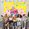Ice Cream Birthday Party Decorations-Ice Cream Theme Happy Birthday Backdrop