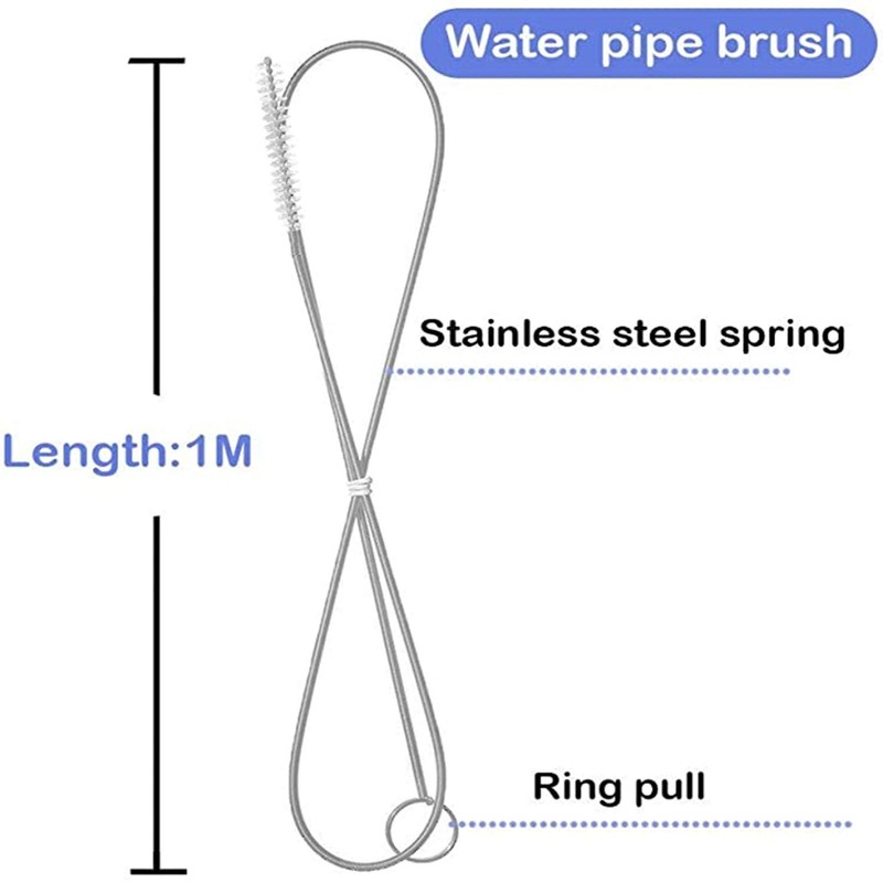 TANNOZHE Hydration Bladder Cleaning brush Set,Water Bladder Cleaning Kit 4