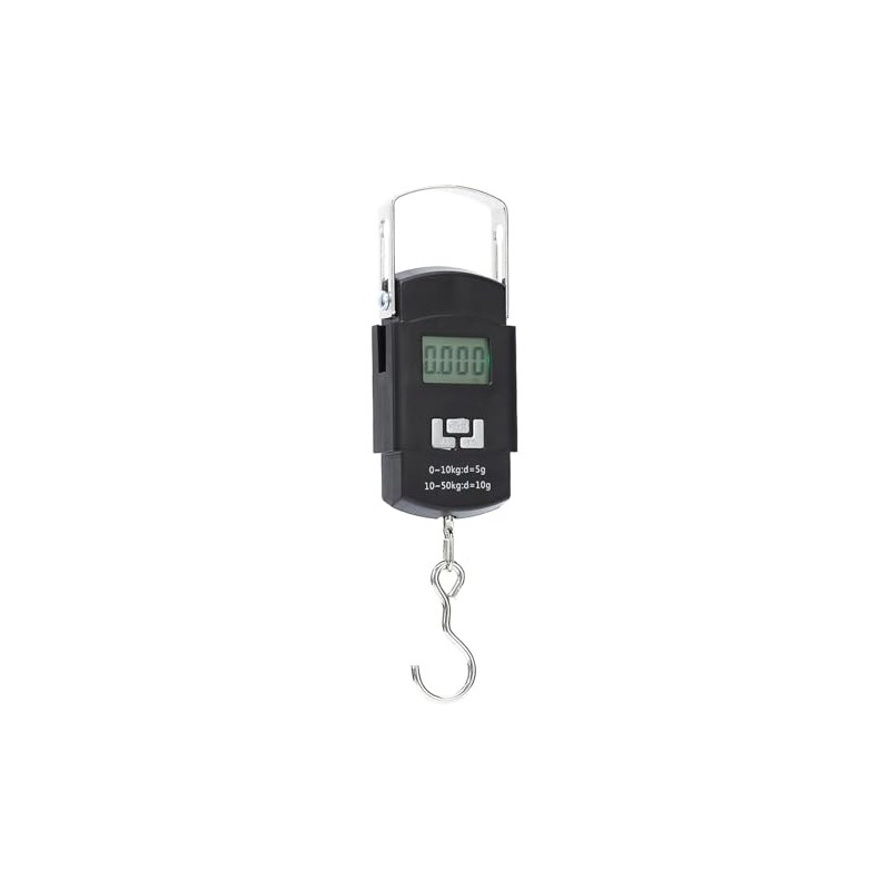 Digital Hanging Scale, 110.2 lbs (50 kg), Precision Measurement, LCD