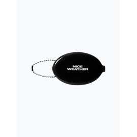 Nice Weather Coin Case Keyring (Black)