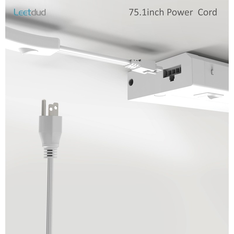 Leetdud Replacement Power Cord for Air Kit Pro Under Cabinet