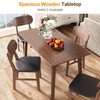 RoyalCraft 44.3" Dining Table for 2-4 People, Farmhouse Solid Wood
