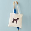 CafePress BFF Smooth Fox Terrier Tote Bag Reusable Natural Beige