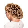 CALLARON 2Pcs Hair Net Cap Mesh Hair Net Handcraft Crochet