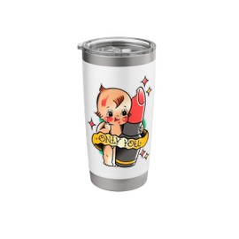 Kewpie Baby Lipstick x Only You x Cute Kewpie Doll Stainless Steel Insulated Tumbler
