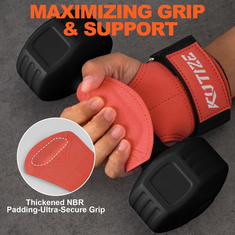 Lifting Straps, Weight Lifting Wrist Wraps, Gym Hand Grips for