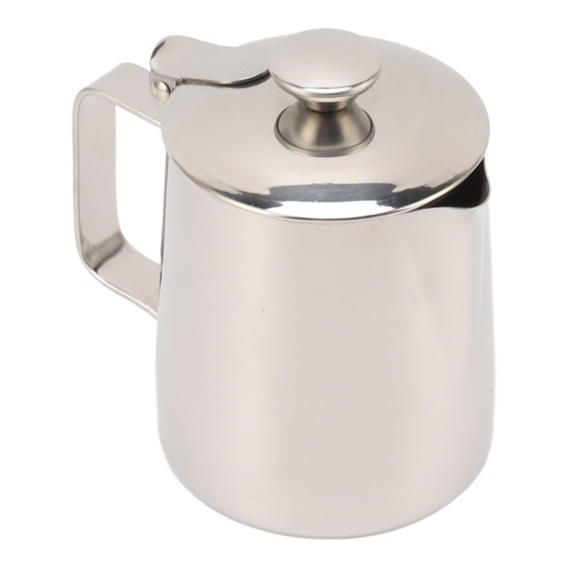 Stainless Steel Milk Frothing Pitcher Cappuccino Pitcher Coffee Foam Container