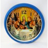 JRose Collections Last Supper Wall Clock 28cm – Silent, Quartz