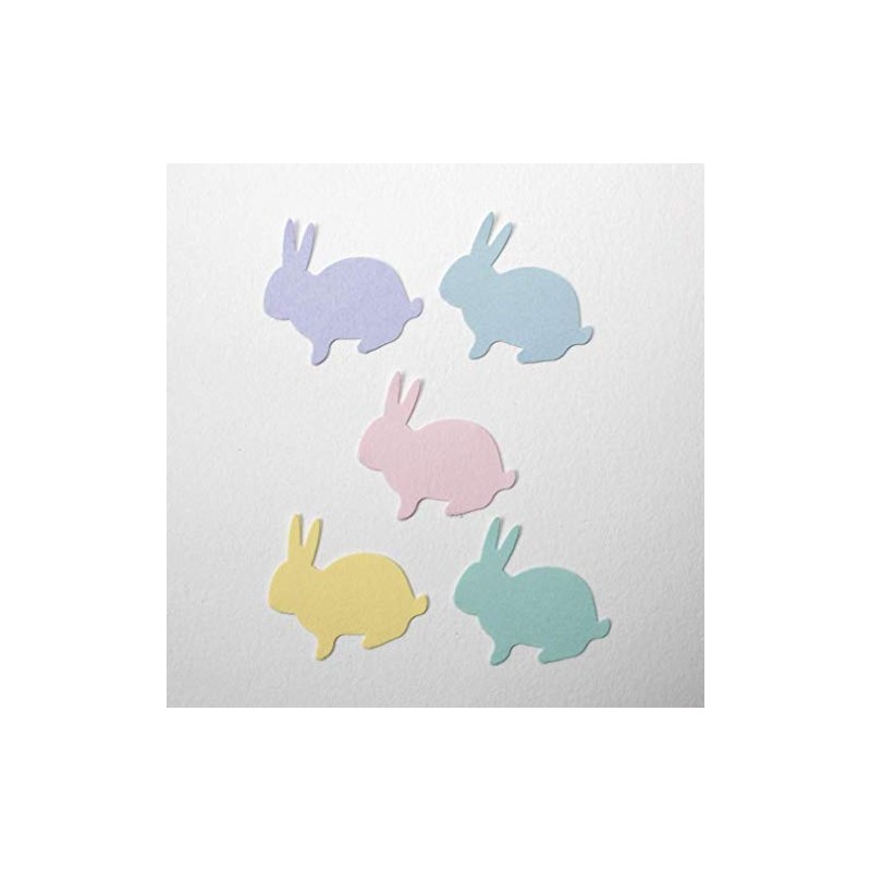 Pastel Easter Bunny Confetti Party Decor 100 CT