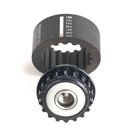 NSGMXT Kupplungs-muffe Generator-freilauf Kompatibel mit Mu1t1van V Phaet0n T0uareg Transp0rter 2.5 5.0 TDI 7EF 3D1 7L6 7EB 7EA 7JD 070903327D 070903201E