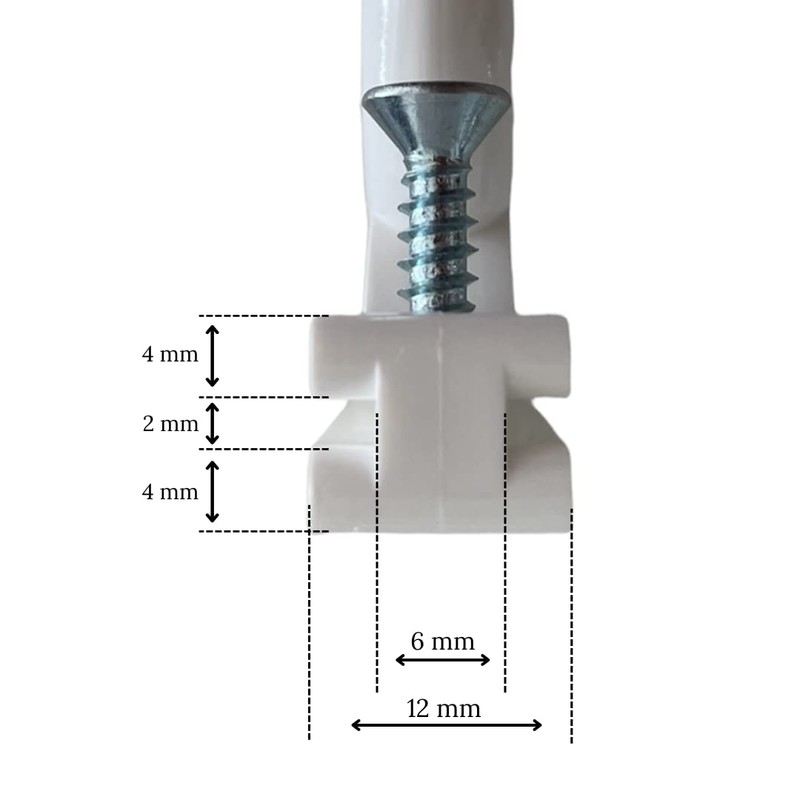 TENDAGGIMANIA Ganci per Tende da Sole Esterno 1 COPPIA -