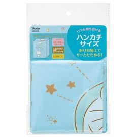 Skater KBHS1 Handkerchief Size Shopping Bag, Eco Bag, Doraemon, Sparkle, Pastel, Sanrio, Width 11.0 x Height 11.4 x Depth 6.7 inches (28 x 29 x 17 cm)