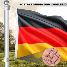 LATRAT Pack of 100 Simplex Hooks, Tarpaulin Attachment, Tarpaulin Hooks, Stainless Steel Flagpole, Press Stud Hooks with Storage Box, Compatible with Flagpole