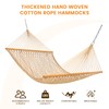 Lazy Daze Hammocks Double Rope Hammock, 2 Person Traditional Outdoor
