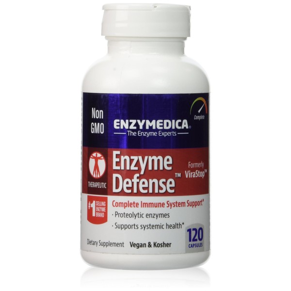 ENZYMEDICA Enzyme Defense Capsules, 120 Count