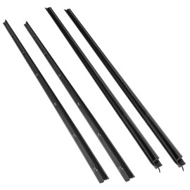 4 PCS Window Moulding Trim Weatherstrip Seal Belt for Outer & Inner Door Compatible with NIS san Pick up D21, Hard Body 1986-1994 Replaces 80820-01G00 80821-01G00 80834-01G00 80835-01G00