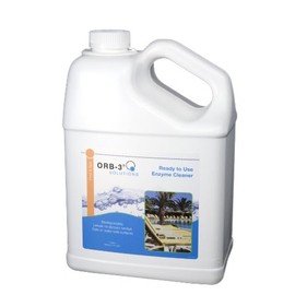 Orb-3 A011-J5R-1G Ready-to-Use Enzyme Cleaner Jug for Pools, 1-Gallon