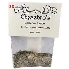 Chesebro's Sriracha Ranch Dip Mix Spice 3 Pack
