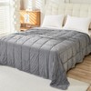Cooling Coverlet Blanket Set for Hot Sleepers,Ultra-Soft Lightweight Microfiber Quilt,Cool