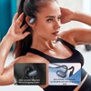 Ulian - Auriculares deportivos de oído abierto, con Bluetooth 5.3