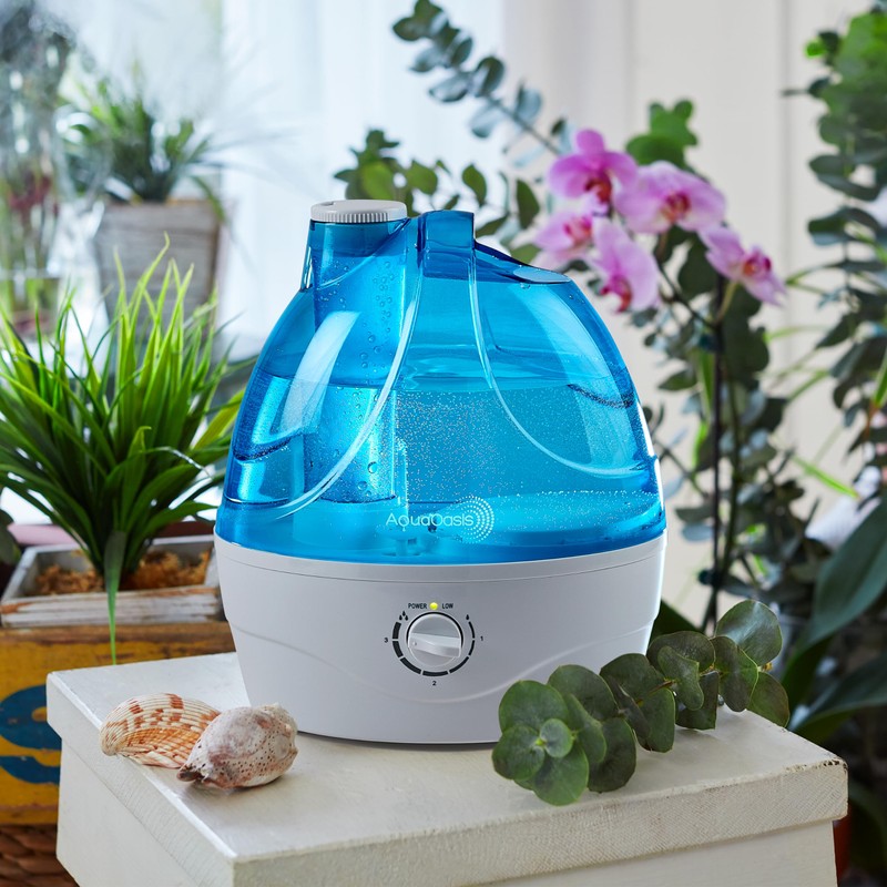 AquaOasis® Cool Mist Humidifier (2.2L Water Tank) Quiet Ultrasonic Humidifiers