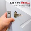 Tandefio 1 Pcs Deadbolt with Occupancy Indicator, Vacant Occupied Bathroom