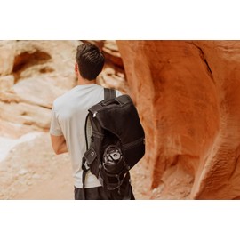 PICNIC TIME ONIVA - a Brand NC State Wolfpack - Turismo Travel Backpack Cooler, (Black)