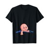Baby Peeking Out Shirt | Cute Infant On The Way