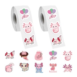 GDFHBD 1000 Pieces Of Salamander Stickers, Fudge Stickers, Kawaii Stickers, Notebook Phone Stickers, Graffiti Stickers, Gift Envelope Stickers.