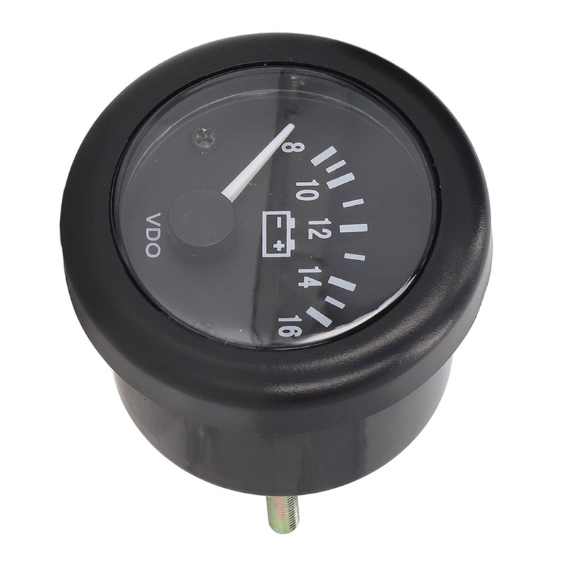 2in Diesel Engine Voltage Meter Automobile Generator Voltmeter Gauge 8‑16V