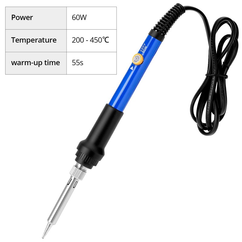 QWORK Threaded Inserts Soldering Tips Set - 130 Pieces Thread