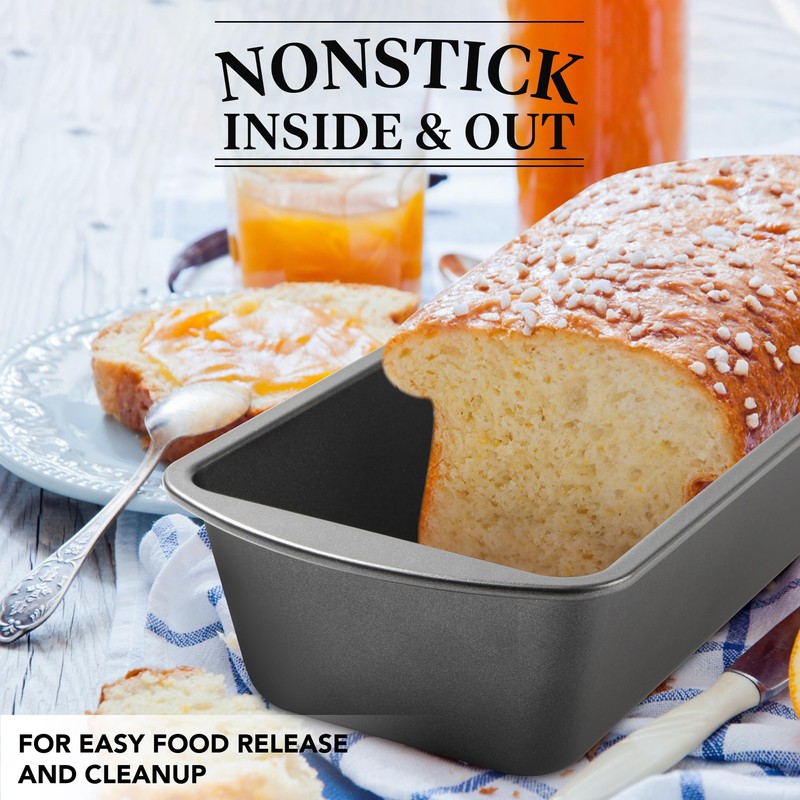 Extra Large Bread Pan, 13" x 5" Long Loaf Pan,