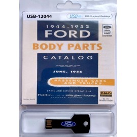 1944 - 1952 Ford Car and Truck Body Parts Catalog on USB Thumb Drive