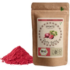 SPINTZ® Organic Beetroot Ground 500 g - Powder in Premium Quality - Powder from Real Beetroot - 100% Natural - Organic Cultivation - Vegan | 1 x 500 g |