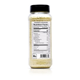 Spiceology - Rosemary Dijon Spice Blend - All-Purpose Rubs, Spices and Seasonings - Use on: Dressings, Sauces, Turkey, Lamb, Asparagus, Pork Loin, Popcorn, Chicken, Potatoes, or Prime Rib - 20 oz