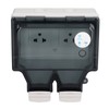 Outdoor Outlet WIFI IP66 Waterproof Socket With Timer for Patio
