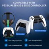 PS5 Controller Charging Dock with RGB Headphone Stand | 2-in-1