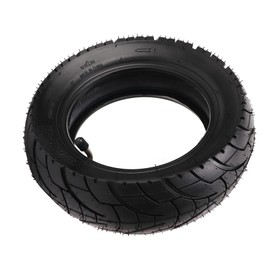 10 Inch Tire and Inner Tube Set Rubber Strong Grip Anti Skid 80/65‑6 Electric Scooter Inner Outer Tire Set