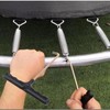 SquEqu 4 Pack Trampoline Spring Pulling Tool T-Hook Extension Puller