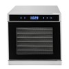 Commercial Food Dehydrator 8-Tray Fruit and Meat Dehydrator Stainless Steel