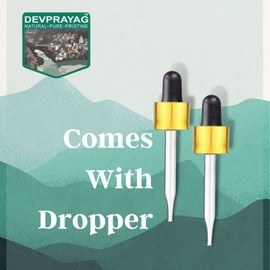 Devprayag Pure Clove Essential Oil (Syzygium aromaticum) with Glass Dropper Natural Therapeutic Grade Steam Distilled (Pack of Two) 100ml X 2 (6.76 oz)